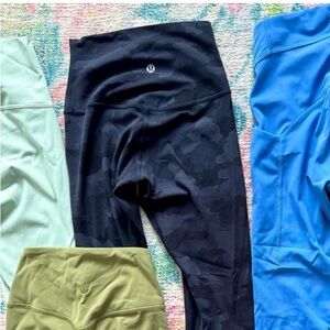 Size 0 Lululemon Camo leggings